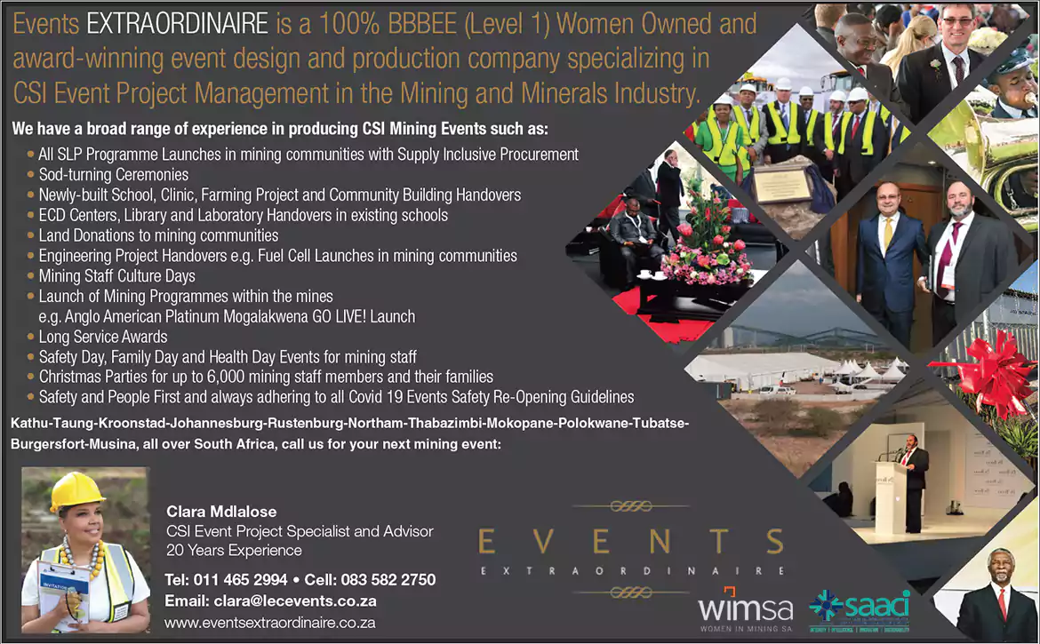 Events Extraordinaire - for the Mining Industry